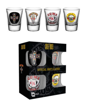 Guns n Roses Mix Shot Glasses
