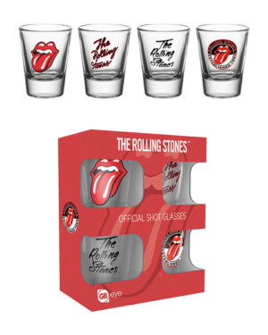 The Rolling Stones Mix Shot Glasses