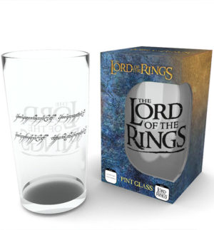 The Lord of the Rings Ring Large Glass