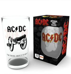 ACDC Rock Large Glass