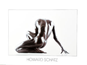 Nude Man Sitting From The Back by Howard Schatz Photographic Print