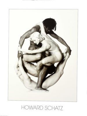 Naked Dance Group Circle by Howard Schatz Photographic Print