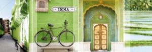India Bike Photographic Print