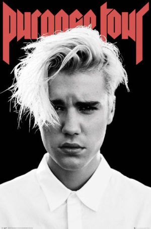Justin Bieber Purpose Tour Poster