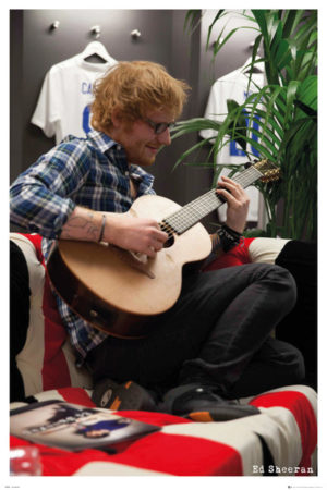 Ed Sheeran Wembley Poster