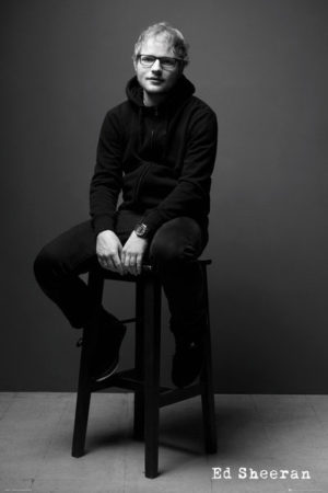 Ed Sheeran Stool Poster