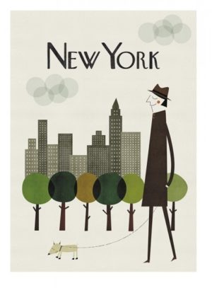 Blanca Gomez - New York Art Print