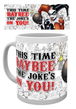 DC Comics Harley Quinn Jokes on You Mug