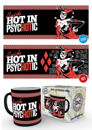 DC Comics Harley Quinn Psychotic HEAT CHANGING Mug