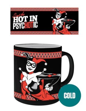 DC Comics Harley Quinn Psychotic HEAT CHANGING Mug - Image 2