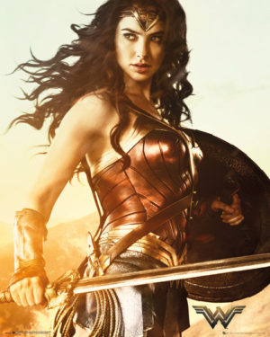 DC Comics Wonder Woman Sword Mini Poster