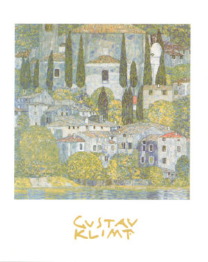 Gustav Klimt - Church At Cassone Sul Garda