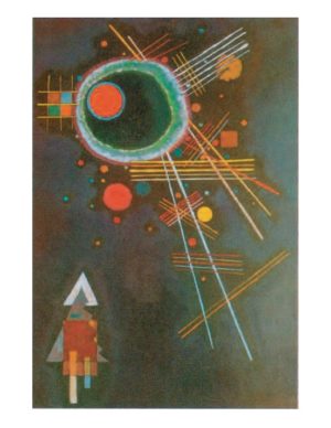 Wassily Kandinsky - Rays Lines Art Print