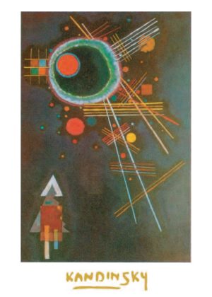 Wassily Kandinsky - Rays Lines Art Print