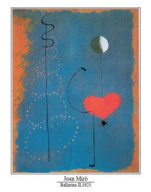 Joan Miro - Ballerina II, 1925