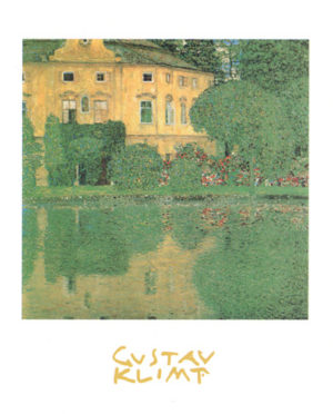 Gustav Klimt - Castle Kammer at Attersee II Art Print