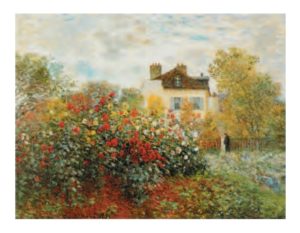Claude Monet - The Artists Garden In Argenteuil