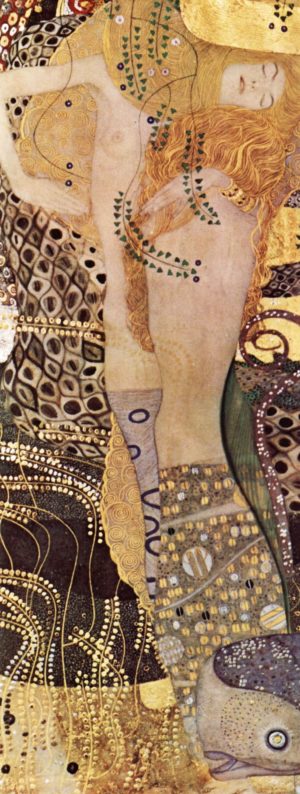 Gustav Klimt - Sea Serpents II