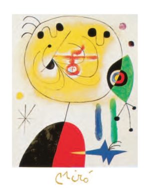 Joan Miro - And fixes the hair