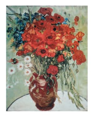 Vincent Van Gogh - Vase with Daisies and Poppies