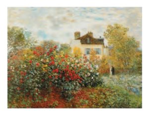 Claude Monet - The Artists Garden In Argenteuil