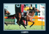 Champion Horses Northerly Serve Memorabilia Matted And Framed Photo (some wear)