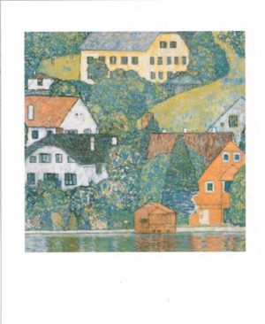 Gustav Klimt - Houses At Unterach
