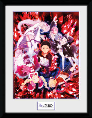 Re:Zero Key Art Framed Collector Print