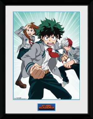 My Hero Academia Three Framed Collector Print