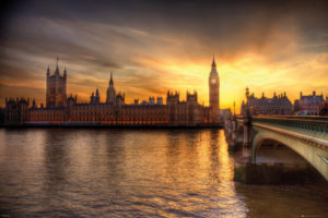 London Big Ben Houses Of Parliament Poster
