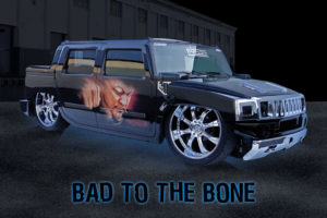 Bad to the Bone Car Poster (some wear)