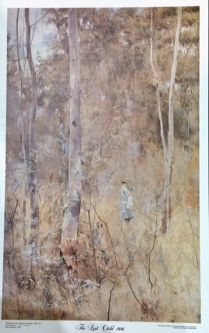 Frederick McCubbin - The Lost Child Art Print