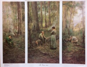 Frederick McCubbin - The Pioneer (Actual Size 49x63cm)