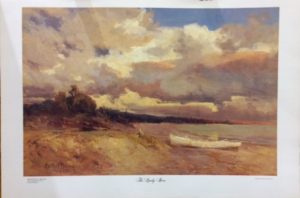 Arthur Boyd - The Lonely Shore (Actual Size 48.5x71.7cm)