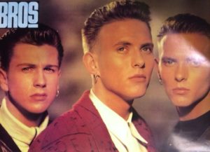 Bros Horizontal Poster (Published 1980s, some wear)