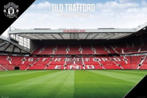 Manchester United Old Trafford Poster