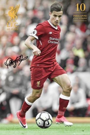 Liverpool Coutinho 2017/2018 Poster