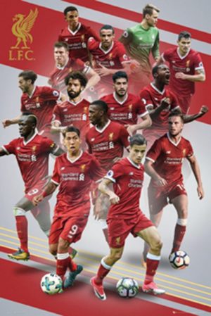 Liverpool Players 2017/2018 Poster