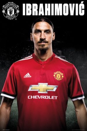 Manchester United Ibrahimovic 2017/2018 Poster