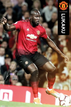 Manchester United Lukaku 2018/2019 Poster