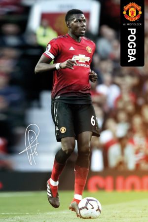Manchester United Pogba 2018/2019 Poster
