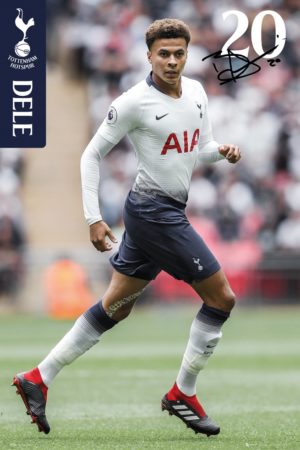 Tottenham Hotspurs Dele Alli 2018/2019 Poster