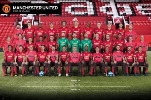 Manchester United Team 2018/2019 Poster
