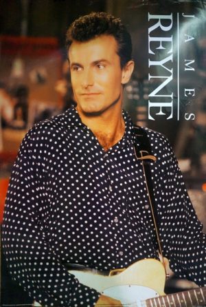 James Reyne Guitar Poster (Published 1989, some wear)