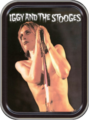 The Stooges Iggy Pop Raw Power Large Stash Tin