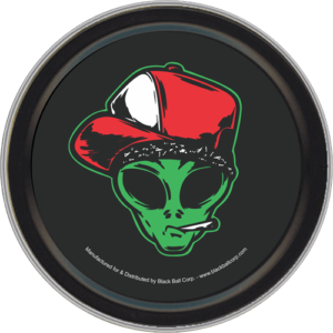 Alien Round Stash Tin