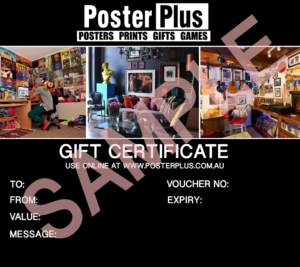 Not sure what to buy? Give the gift of choice with a Poster Plus Gift Voucher!