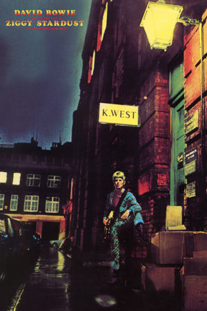 David Bowie The Rise and Fall of Ziggy Stardust and the Spiders From Mars Album Cover Poster
