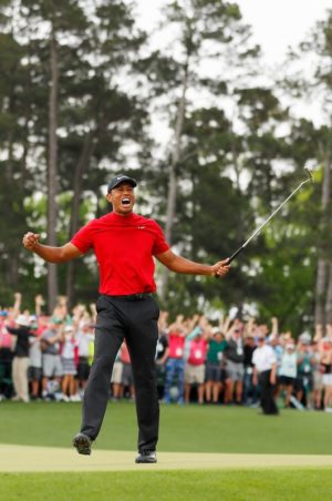 Tiger Woods Masters Poster
