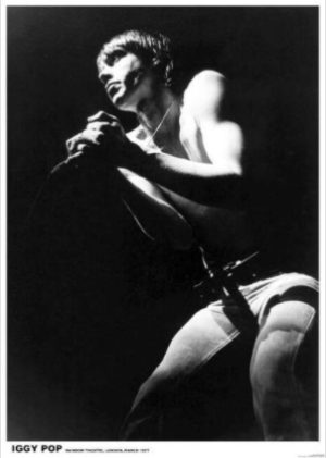 The Stooges Iggy Pop London 1977 Poster A1 Poster